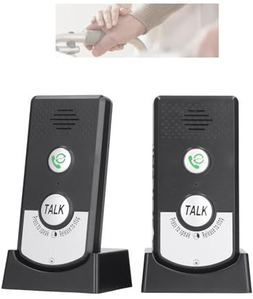 2 Way Voice Intercom H8 2 way voice intercom abs wireless intercomunicador 410m to 490m Wireless Intercom Systems for Home with 3 Adjustable Sound Indoor and Door Chimes & Bells