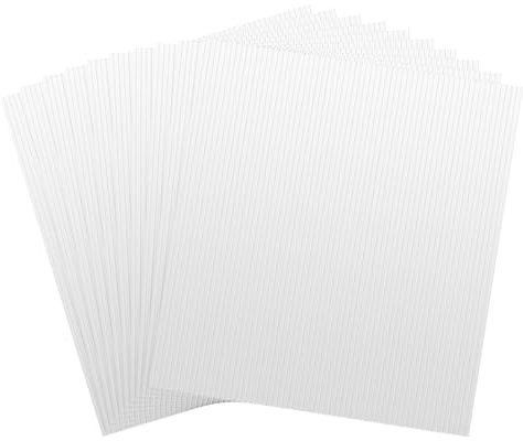 PATIKIL 500Stk/10 Blätter 3D Schaum Klebe Streifen 5.9 Rechteck Form 3D Doppelklebe Schaum Klebeband Halterung für Basteln Kunst Büro Bedarf Sammelalbum Weiß