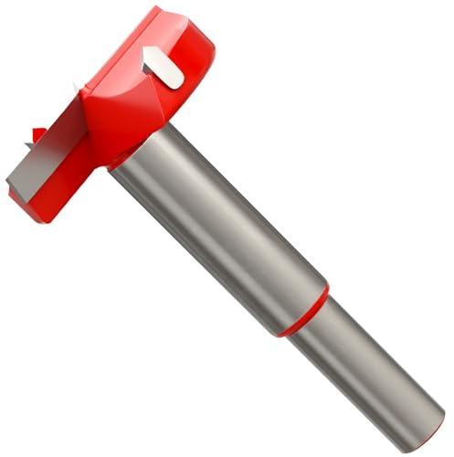 CSOOM Forstner Drill Bit 42 mm - Forstner Drill Bit for Wood, Forstner Bits with Round Shank, Accessories Drill