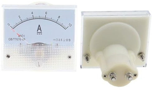 Voltímetro de panel analógico 85C1 Amperímetro Amperímetro Voltímetro Medidor de amperios 1A 5A 10A 20A 30A 50A 75A 100A 150A 200A 250A 300A 400A 500A(3A)
