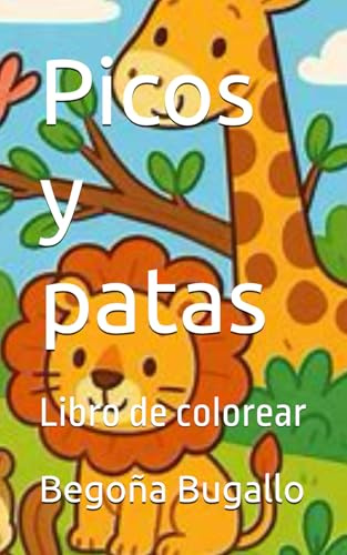 Picos y patas: Libro de colorear