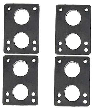 Bosiyrggrl Guarnizione nel Gomma da 2 Paia da 12 Mm Riser per Skateboard Riser per Skateboard Riser per Skateboard