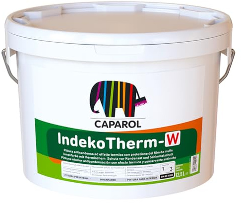 indekotherm-w Caparol Wandfarbe waschbar Innenvisier ärmt LT 12,5