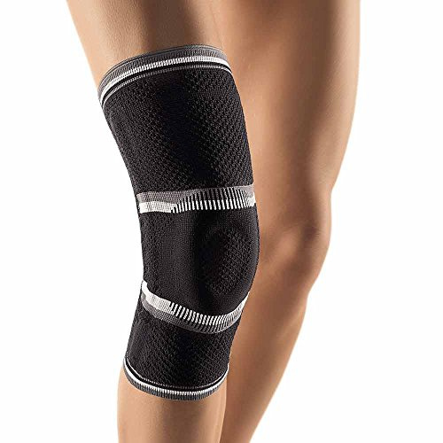 Bort StabiloGen® latexfrei Knie Gelenk Bandage Stütze Stabiliersung Entlastung, schwarz, XXL