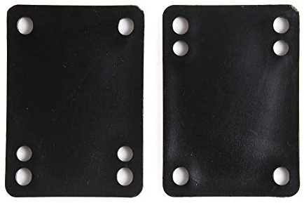 Venom Skateboards Truck Risers - 1/8 - Black