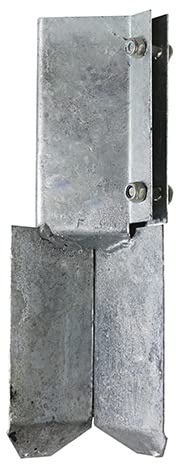 TIMCO Concrete in Shoe Bolt Post Support Bolt Secure Hot Dipped Galvanised - 75mm