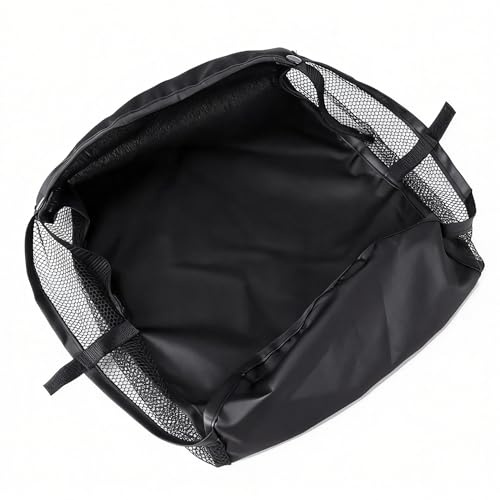 Universal Stroller Storage Basket, Portable Under Pram Organizer Bag for Baby Supplies, Compatible with All Stroller Models