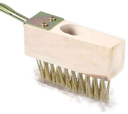 Deck-Fugendüse Reinigungswerkzeug – Drahtborsten, tragbarer Auffahrt-Moosentferner, 45-Grad-Winkel, Deckreinigungswerkzeug, manuelles Fugendüse, Unkrautwerkzeug, multifunktional für Garten, Gehweg