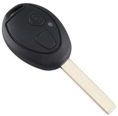 VBNYBA Auto Schlüssel Kompatibel Mit Mini Für Cooper Für R53 Für R50 1 Stück Autoschlüssel-Shell-Abdeckung 2 Tasten Autoschlüssel-Hülle Shell-Taste Fernbedienungsschlüssel-Shell