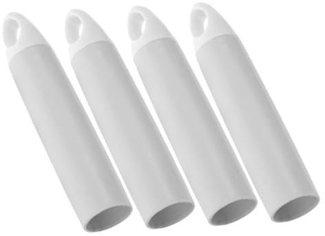 ROMISBABA 4pcs Replacement Broom Handle for Socket Mop Dustpan Rod Handle Grip Easy Install Mop End Sleeves