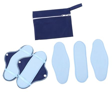 MOLUCKFU Compresas Reutilizables Para Lactancia Postparto Compresas De Microfibra Toallas Sanitarias Accesorios Para Mujer