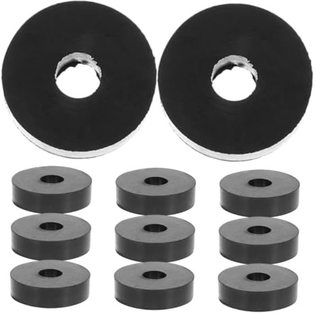 SAFIGLE 25 pezzi Rondelle in Gomma Resistenti all Abrasioni Tamponi Antivibrazione Piatti Rondelle Elastiche per Bulloni e Macchinari Pad Ammortizzanti Versatili per Ventilatori e