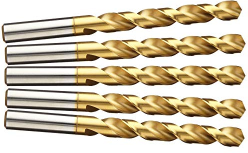 10 HSS TiN Metallbohrer 7,0 mm Titan nitriert Spiralbohrer Bohrer Metall bohren