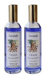 Grenadine Boutique - Eau de Toilette Parfum Pays de Grasse - Lot de 2 Parfums Lavande