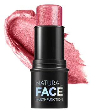 Bolígrafo de Contorno de Crema Con Fluorescente, Rubor y Labial - Palo de Maquillaje Multifuncional Impermeable de Larga Duración Bronzer (#03)