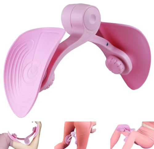 Entraineur de Muscle Pelvien, Entraineur Plancher Pelvien Rose, Appareil Reeducation Perinee, Appareil pour Muscler Le Périnée Femme, pour Remise en Forme et Soins Post-Partum