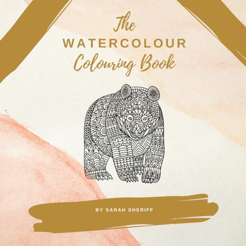 The Watercolour Colouring Book: Colouring Book For Adults