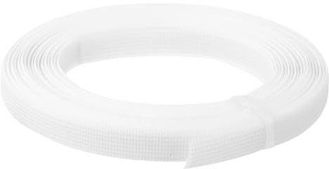 QUARKZMAN Stecche per Cucito 5 Iarde 10 mm Poliestere Bianco | Stecche per Corsetti ad Alta Densità Cucire, per Abito Sposa