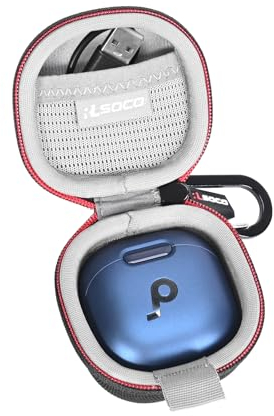 RLSOCO Funda para Anker soundcore Liberty 4 NC Auriculares (Sólo Funda) (Negro)