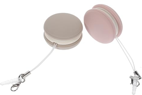 HOMSFOU 2pezzi Pulitore Per Schermo Telefonico Pendente Per Pulizia Schermi Microfibra Rimuove Macchie e Impronte Design Elegante e Portatile Confezione