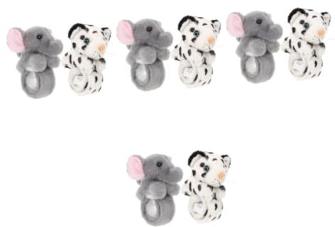 TOYANDONA 8stücke Tier-slap-armbänder Niedliche Tiermotive Für Mädchen Als Partygeschenk Oder Spaßaccessoire Leopard Und Design
