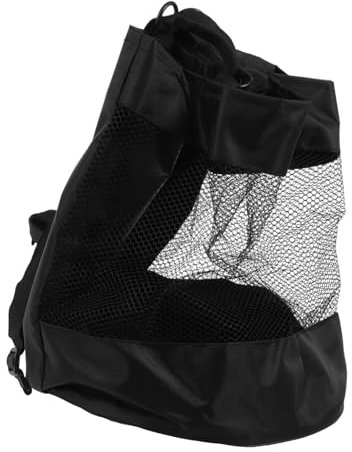 POPETPOP Basketball Bag Backpack Mesh Ball Bag Net Indoor Balls Organizer Portable Sports Supplies Container