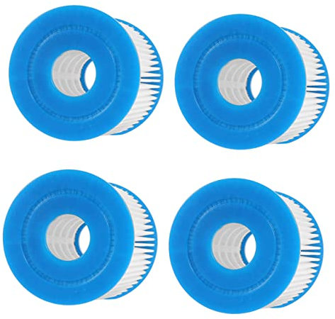 FONDOTIN 4pcs Swimming Pool Filter Replacement Kit Water Pump Filter for Efficient Cleaning for Inflatable Pools