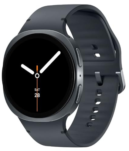 Samsung Galaxy Watch8 40 mm LTE Grau (Graphite) L325 - [Italienische, ungarische, polnische, rumänische, österreichische und schweizerische Versionen]