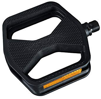 LOOK Cycle - Pédale de Vélo Geo City - Pédale Plate Légère et Durable - Fiabilité et Confort - Adhérence Maximale - Qualité Premium - Pédale Vélo Urbaine Haute Performance, Noir