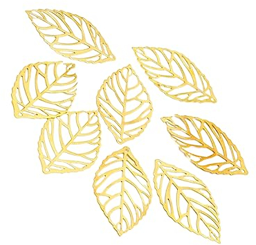 Veemoon 100stücke Haarschmuck Für Frauen Diy Headdress Material Hollow-out Iron Slice Für Kreative Haaraccessoires Für Hochzeiten Und Festliche Anlässe