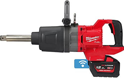 Milwaukee M18 ONEFHIWF1D Fuel 18v Cordless Brushless 1'' Drive Impact Wrench 1 x 12ah Li-ion