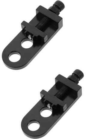INOOMP 2pcs Adjustable Chain Tighteners for Bicycles Bike Chain Adjuster Tensioner Fastener Hand Tool