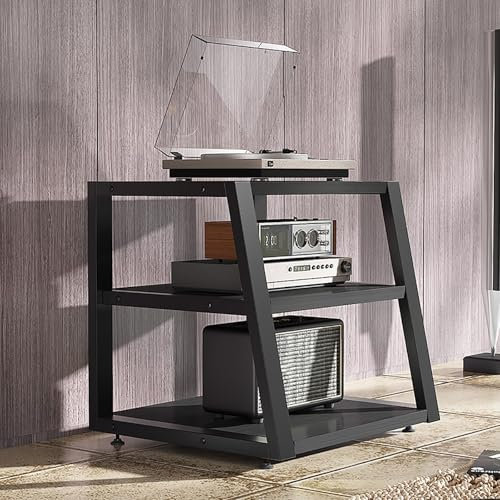 Genérico Estante para Juegos, Soporte para Medios, Soporte de Audio, Estante para Consola de Videojuegos, Soporte para DVD, Soporte para proyector, Soporte para Altavoces, Soporte para Tocadiscos, es