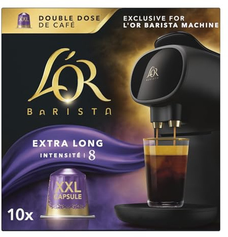 Café Capsules Intensité 8 Compatible L'OR Barista L'OR - la boite de 10 capsules Lot De 3 - Par Lot