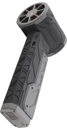 Riuulity Ventilatore a Getto Secco Portatile Ad Alta Potenza, Ventola a Turbina per Fognature da 50 Mm per Campeggio, Finestre per Spolverare, Impianti di Soffiaggio Portatili, multifunzionale