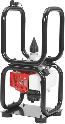 Electric Log Splitter, 2 Stroke 2500W Manual Start Log Splitter, 64Cc Air Cooling Electric Wood Splitter for Logs & Firewood