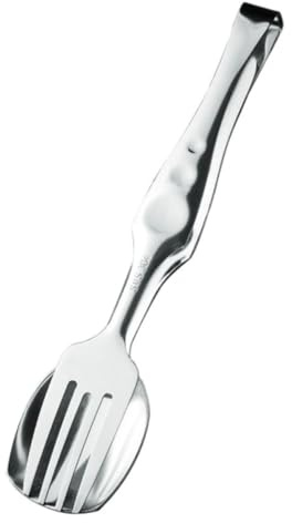 MAGICLULU Pince à Griller en Acier Inoxydable Pratique Manches Longs Cuisine et Barbecue, Accessoire de Camping Résistant et Rangement Facile, pour Restaurant