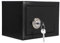 Caja fuerte de pared de acero de 6,4 l, ideal para casa, oficina, hotel, 23 x 17 x 17 cm
