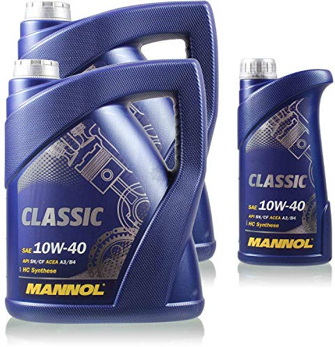 11 Liter Original MANNOL Motoröl Classic 10W-40 Engine Oil Öl 11193009