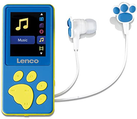 Lenco MP4-Player Xemio-560 MP4-Player 8GB Speicher LCD-Bildschirm blau