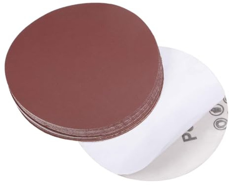 TA-VIGOR Schleifschwamm mit Körnung 800, 10 Stück, 12,7 cm Klett-Schleifpapier, Nass- und Trockenschleifungspad für Holz, Trockenbau, Metall