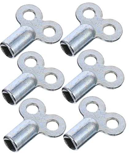 Uonlytech 12pcs Bleeding Keys for Radiators Gas Keys Tail Air Vent Bleed Radiator Air Plumbers Tool Utility Socket Box