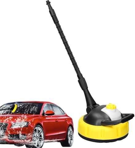 Scopa Idropulitrice - Strumenti Di Pulizia Pulitore Per Patio Con Adattatore | Prodotti Per La Pulizia Della Spazzatrice Portatile Per Esterni Per Pulizia Di Patio, Terreno E Auto