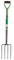 Heavy Duty Garden Border Digging Fork Carbon Steel Gardening Fork with PVC Grip Rust-Resistant Pitchfork Tool for Soil Cultivating Manure Fork for Aerating & Compost Turning – 4-Tine Design