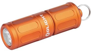 OLIGHT i1R 2 Pro EDC Keychain Torch LED Flashlight, Capsule Orange