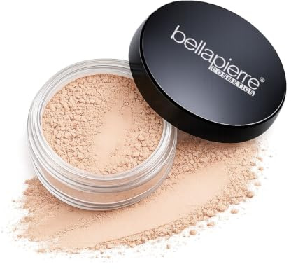 Bellapierre Loose Mineral Foundation – Fond de teint minéral en poudre libre | Couvrance Totale SPF 15 | Vegan & Cruelty-Free | Hypoallergénique - 9 Grammes - Blondie