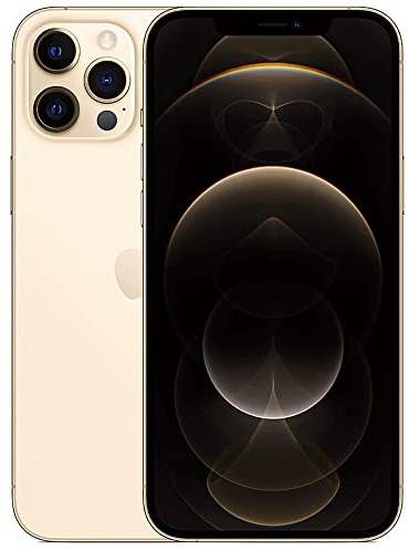 Apple iPhone 12 Pro, 128GB, Gold - Fully Unlocked (Renewed)
