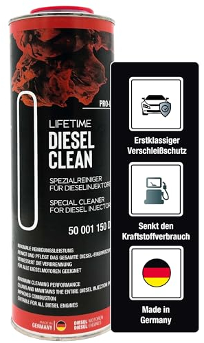 LIFETIME Diesel CLEAN Pro-Line - 1.000ml hochwirksamer Diesel Reiniger | Diesel Systemreiniger | Injektoren Reiniger Diesel | Diesel Additiv | alle 10.000km