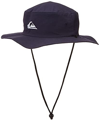 Quiksilver Bushmaster Bucket-Hut für Herren, Sonnenschutz, Schlapphut, Blau (Insignia Blue), SMALL