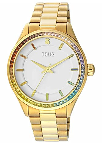 TOUS Watches Tender Shine Reloj para Mujer Analógico de Cuarzo japonés con Brazalete de Acero Inoxidable 200351025